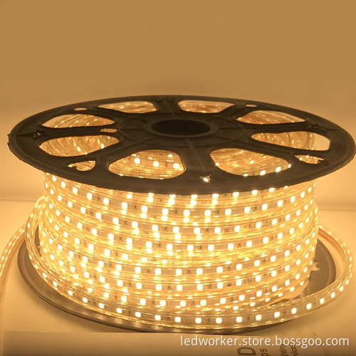 High Voltage RGB Warm White LED Neon Strip Lights 110V 120V DMX 50ft 100M